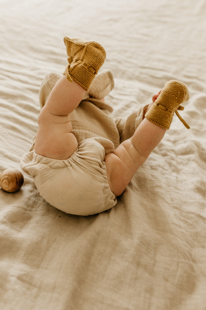 Booties ochre