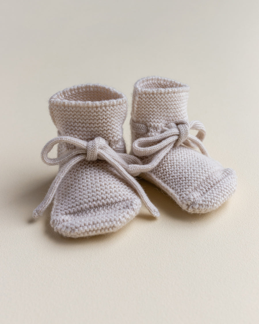 White newborn booties cheap