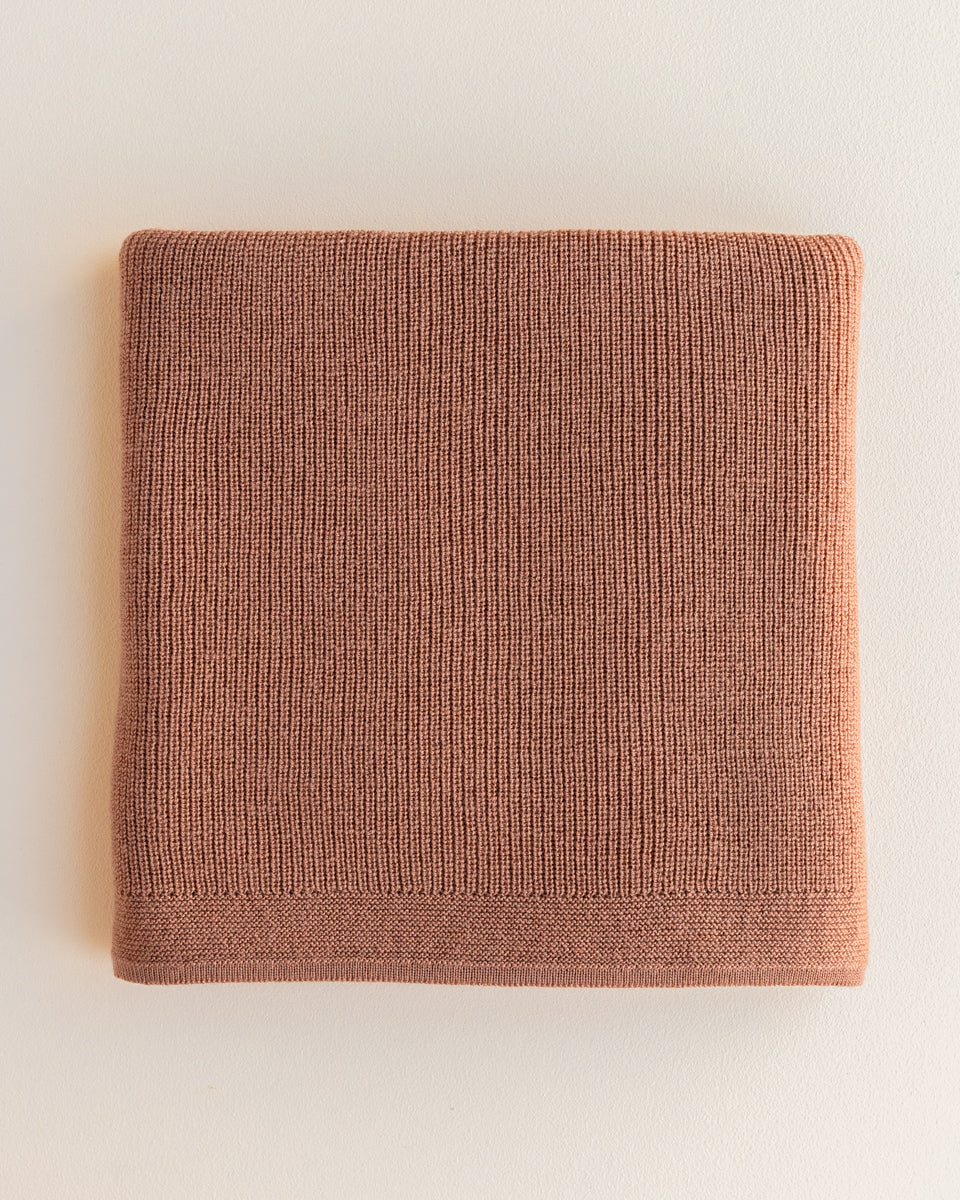 blanket Felix terracotta