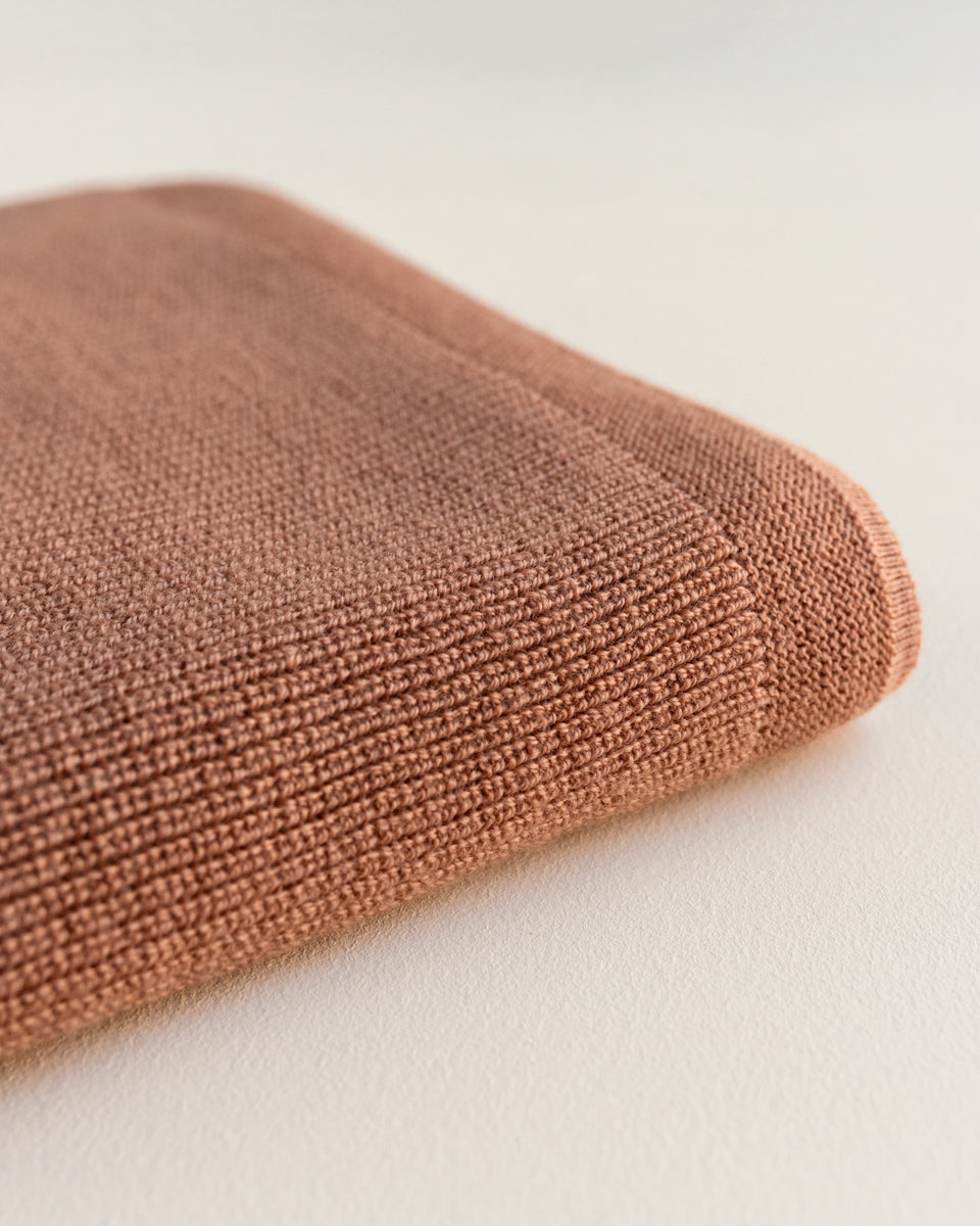 blanket Felix terracotta