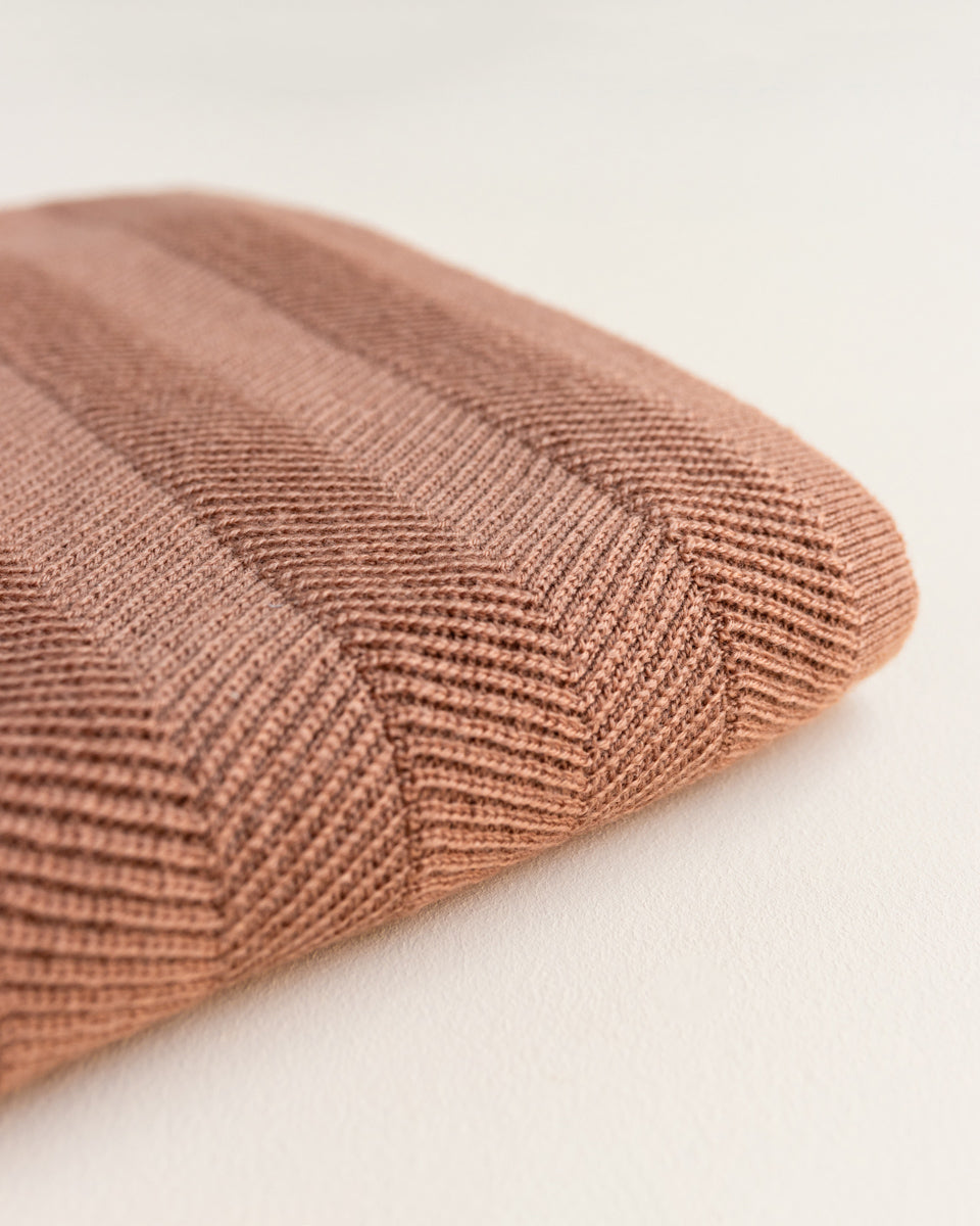 blanket Freddie terracotta