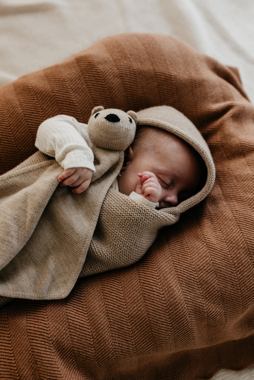 blanket Freddie terracotta