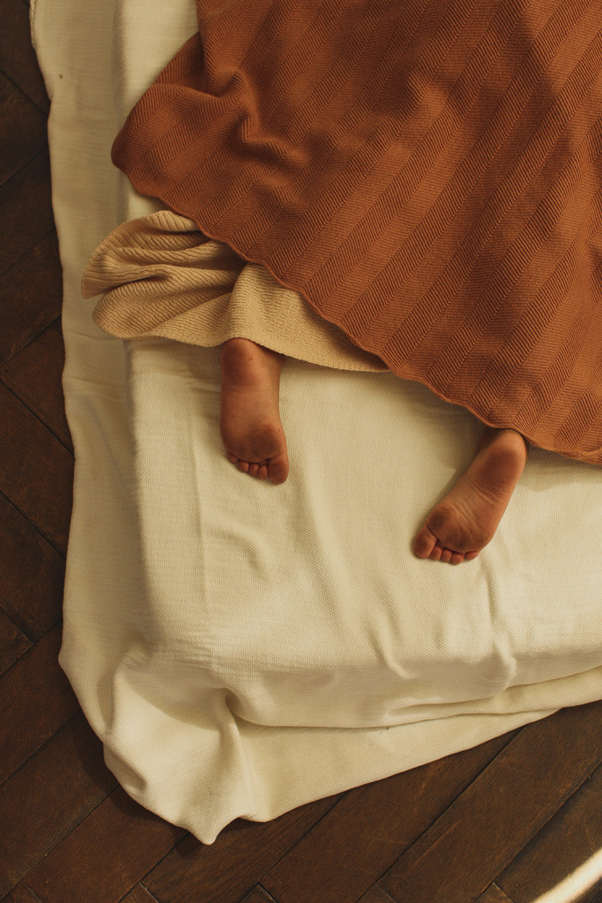 blanket Freddie terracotta
