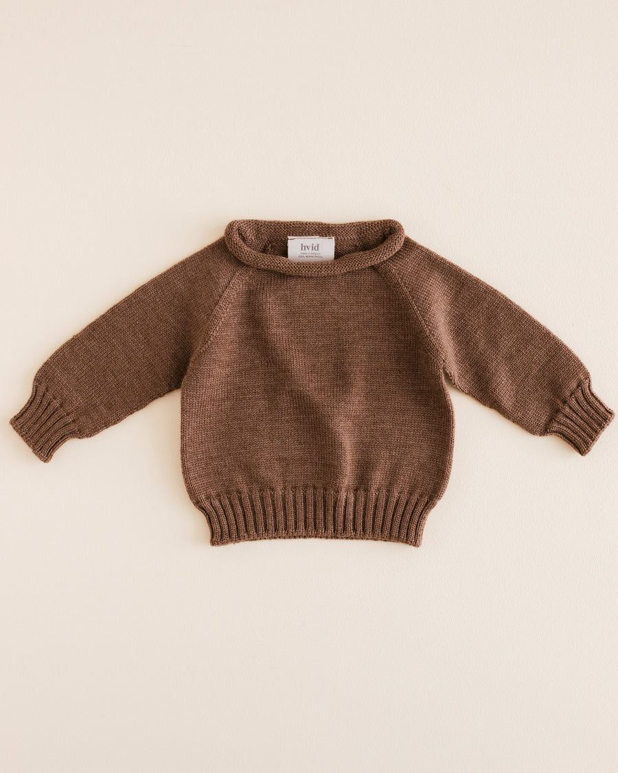 sweater georgette mocha