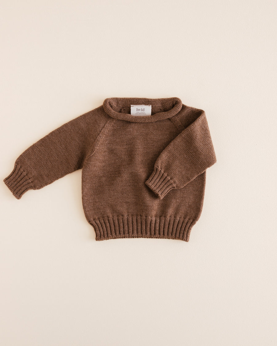 sweater georgette mocha