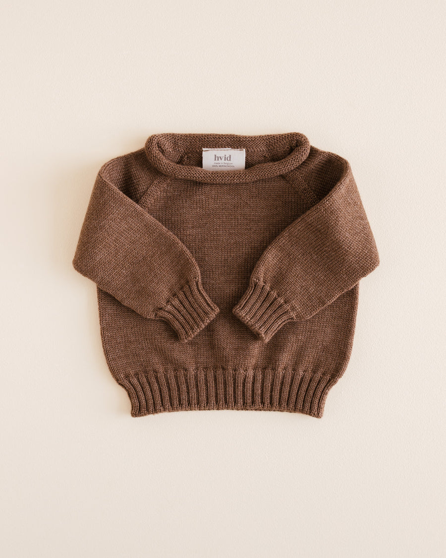 sweater georgette mocha